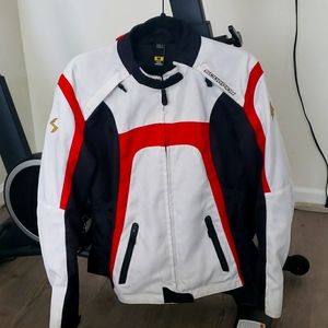 Womens riding jacket scorpion size M exo skeletal kwikwick